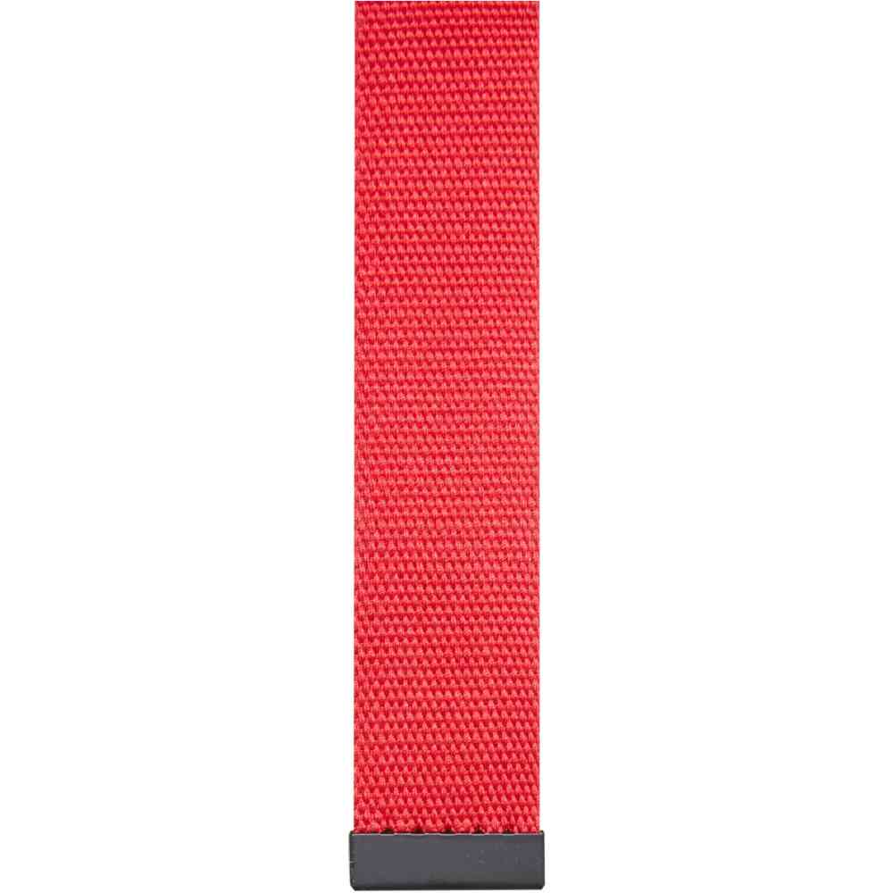 Urban Classics - Canvas Ceinture en toile - Rouge/Noir